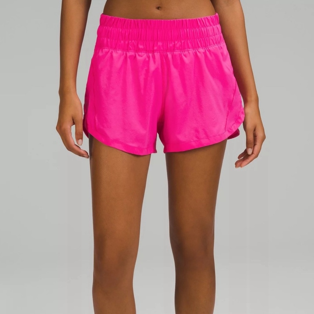 Lululemon Track That High Rise Shorts 3”